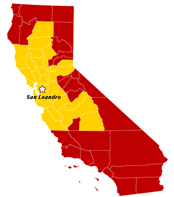 Greater San Francisco Bay Area and Northern California